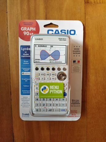 Casio Graph 90+E Calculadora Gráfica Nova