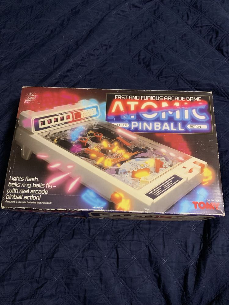 Tomy Atomic Pinball gra arcade antyk 1979r.