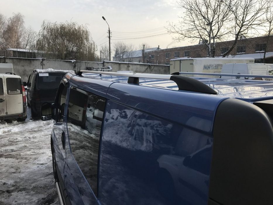 Рейлинги на крышу Opel Vivaro. Дуги на дах Віваро, Рейлінги. ДЗВОНИ!