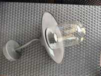 Kinkiet ogrodowy Blooma Rimouski 1 x 60 W E27 czarny