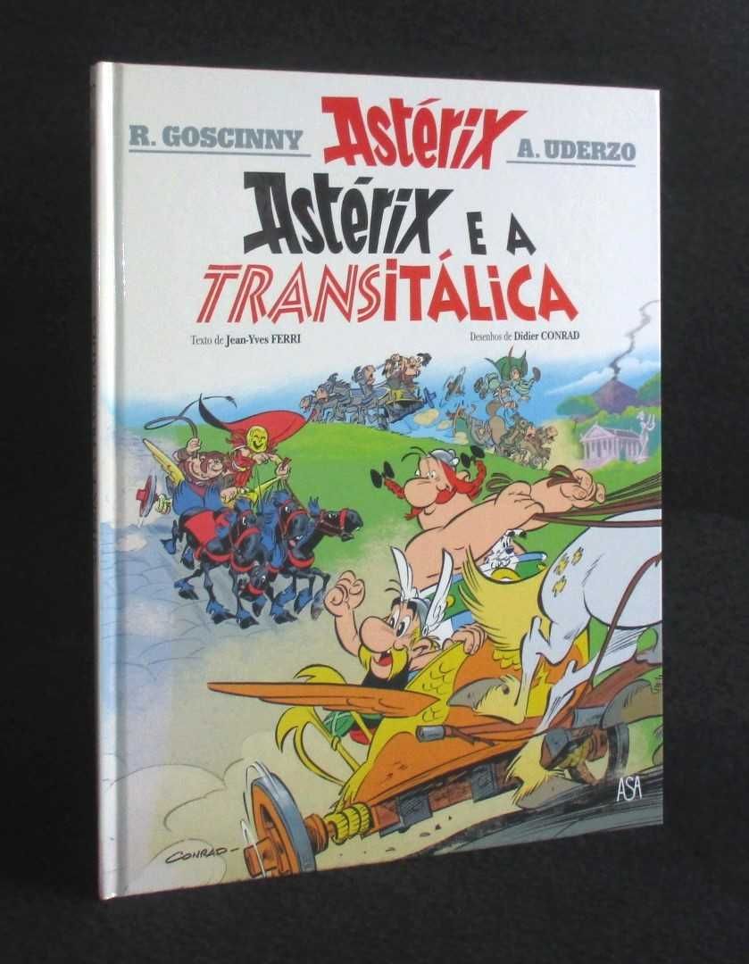 Livro Astérix e a Transitálica Jean-Yves Ferri