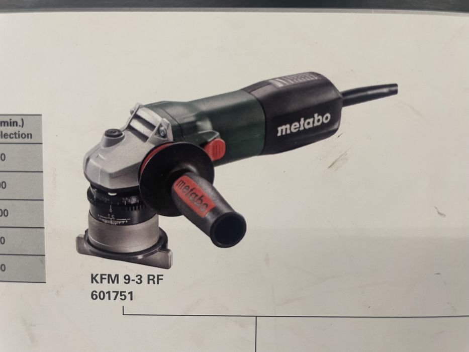 Metabo KFM 9-3 RF frezarka krawędziowa do metalu