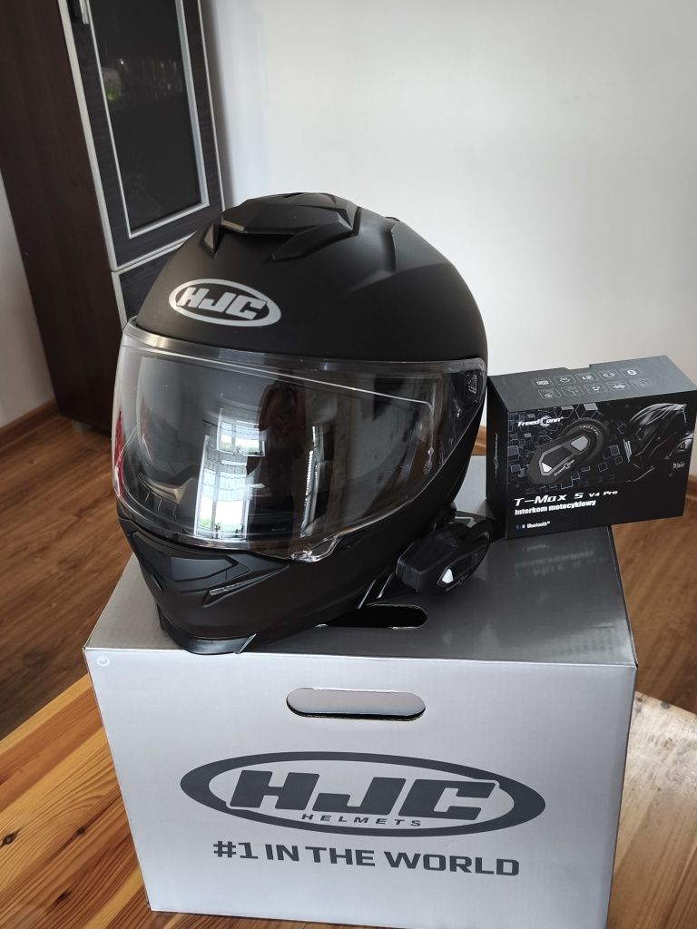 Kask hjc i71 L 58-59 Intercom t-max