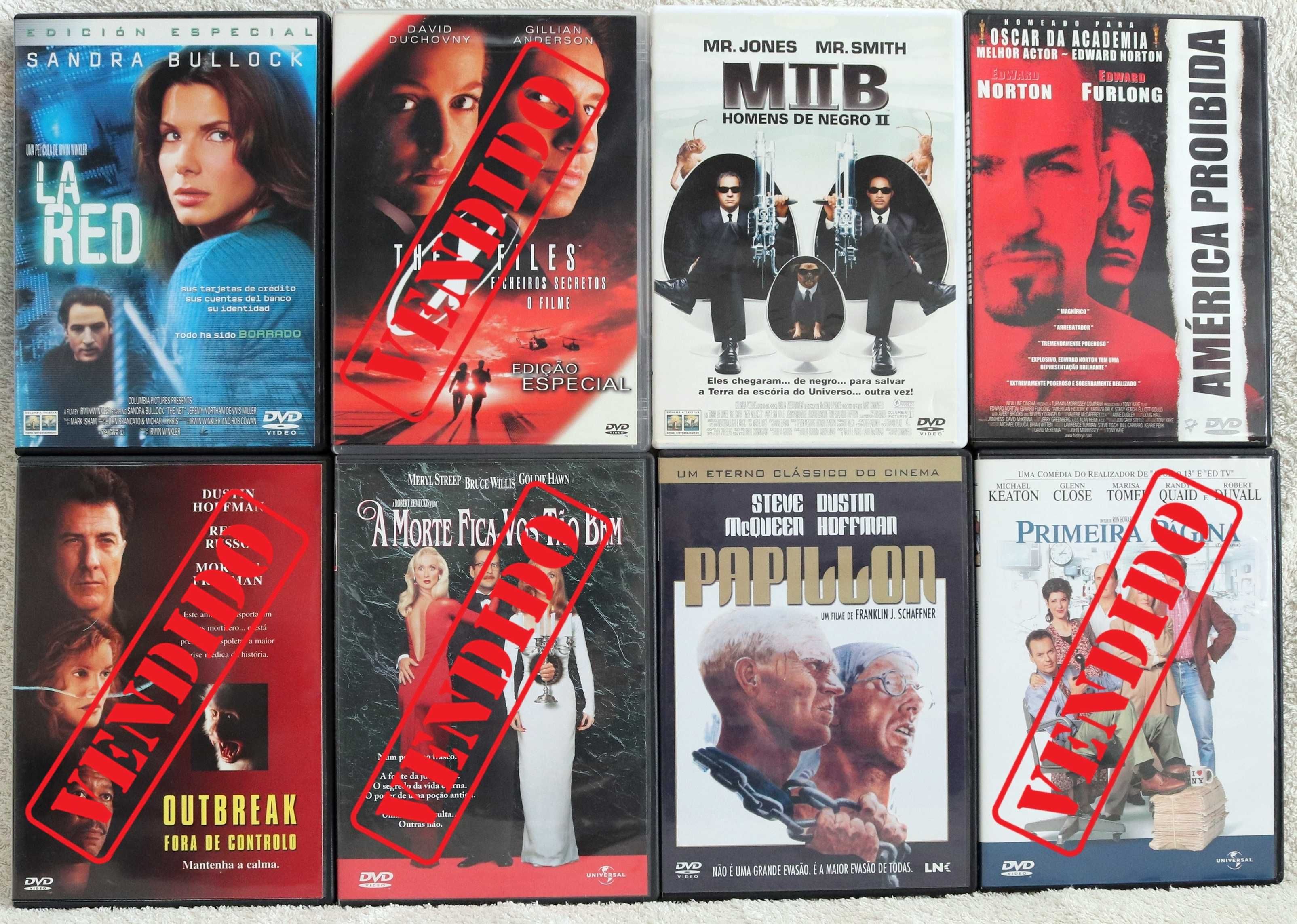 Lote 40 filmes em DVD [individual ou em lote]