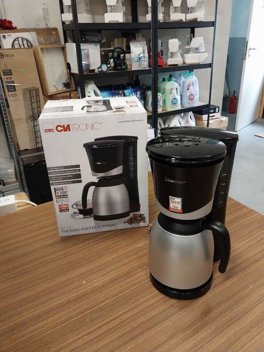 Ekspres przelewowy z termosem CLATRONIC KA 3327