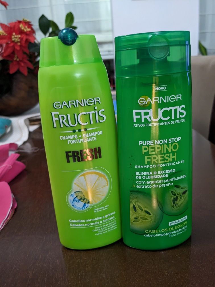 Champoo Garnier Fructis - cabelos oleosos