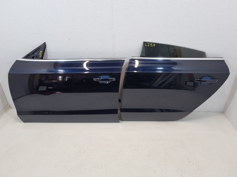 AUDI A5 8T SPORTBACK DRZWI LEWE PRZÓD LZ5A KOMPLETNE STAN BDB