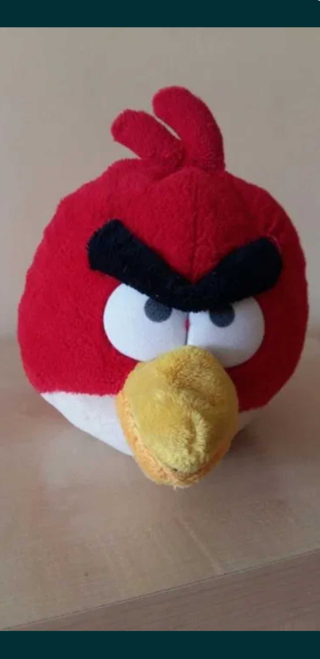 Maskotka pluszowa ANGRY BIRDS czerwony DUŻY