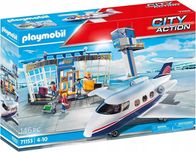 PLAYMOBIL CITY ACTION 71153 LOTNISKO z samolotem zestaw +4 lata NOWY