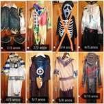 Fatos/fantasias de carnaval/Halloween para criança/usados
