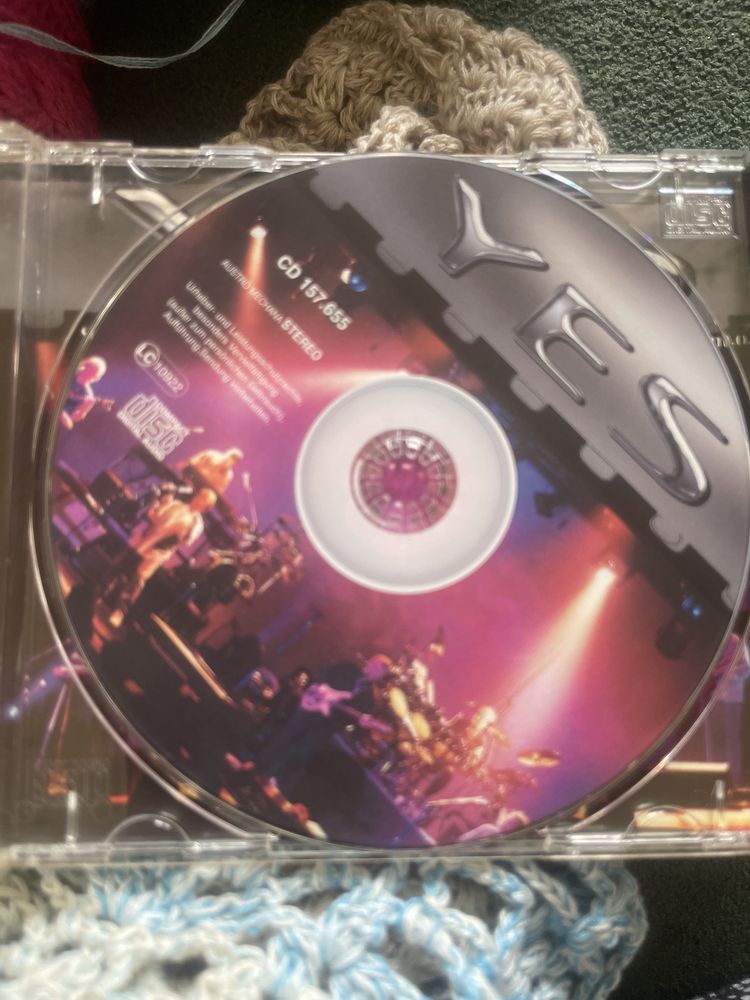 Płyta cd zespołu Yes