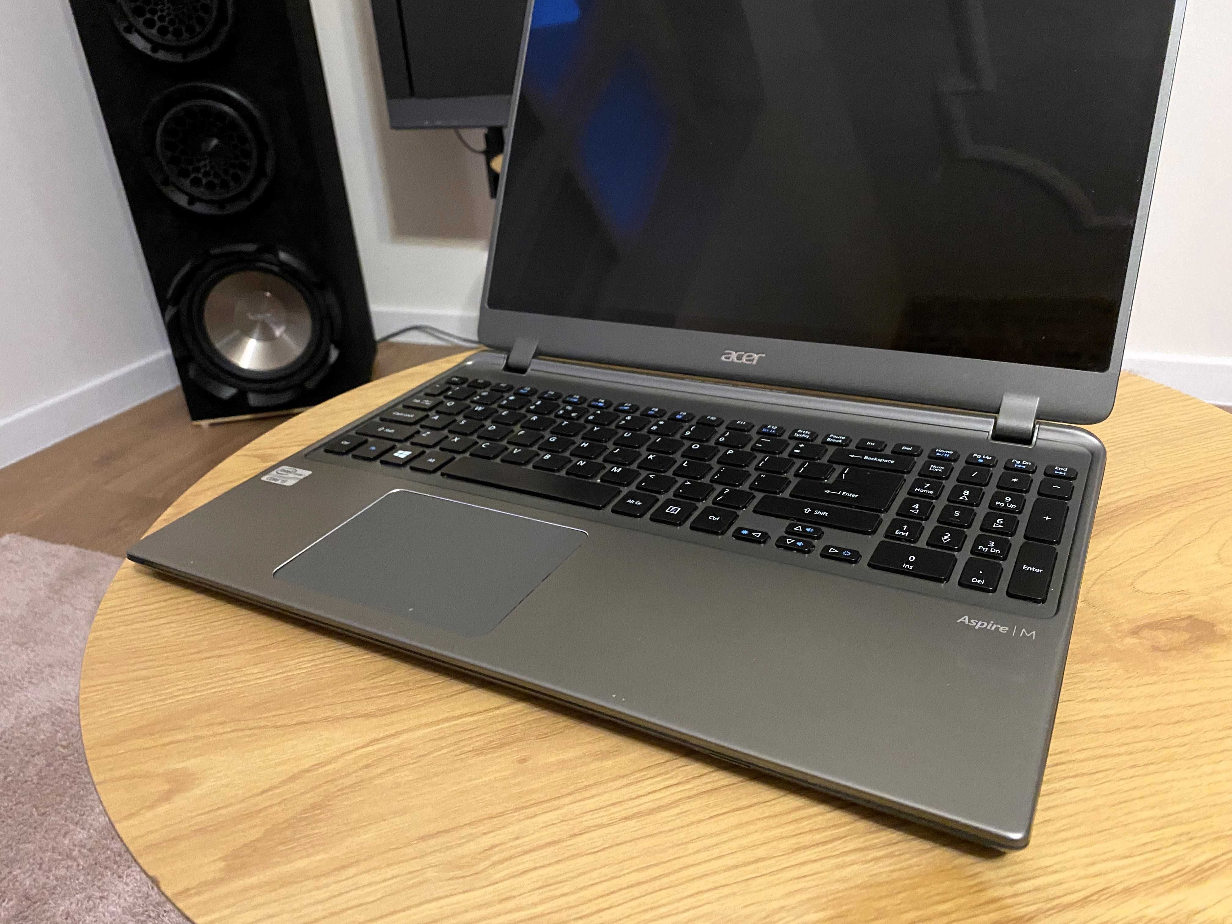 Acer M5 Laptop/Ultrabook Cienki 10GB RAM, SSD, ALU