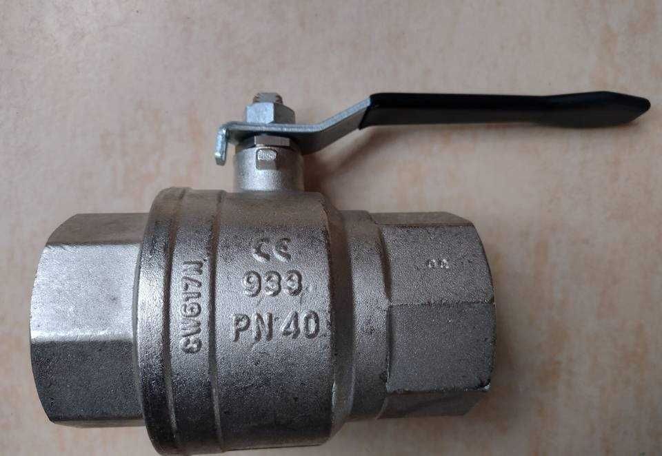 Zawór kulowy nierdzewny BEE PN40, 2 "