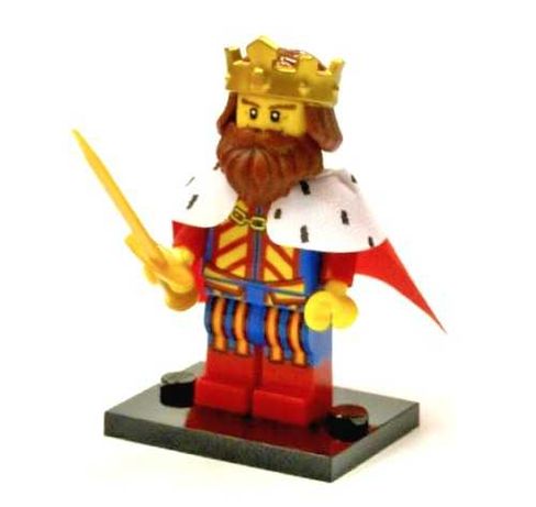 Lego figurka z serii 13 KRÓL idealny do zamku 10305