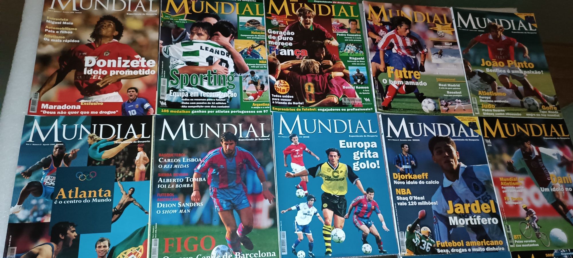 Antigas Revistas MUNDIAL Anos 96/97