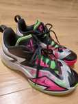 NIKE AIR JORDAN Westbrook One Take 3 Neon Multicolor 25 cm