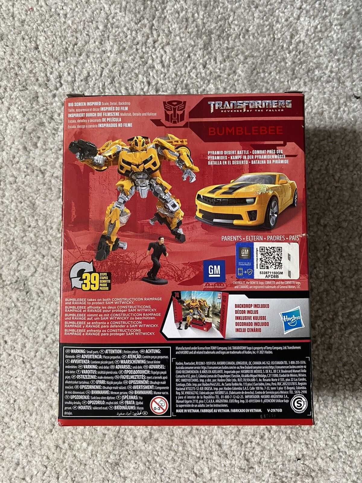 Figurka Transformers Studio Series Deluxe Class Bumblebee #74