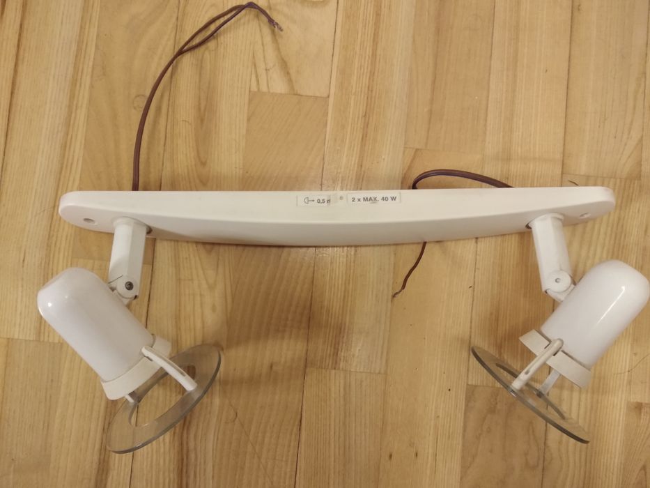 Lampa łazienkowa 2 punktowa