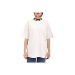Футболка Acne Studios Eternal Rib Face Tee Optic White