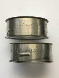 American WALTHAM Watch dwa oryginalne zegarkowe kontenery