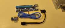 Рaйзер для відеокарти VER 006C. (pci express riser card 1x to 16x)