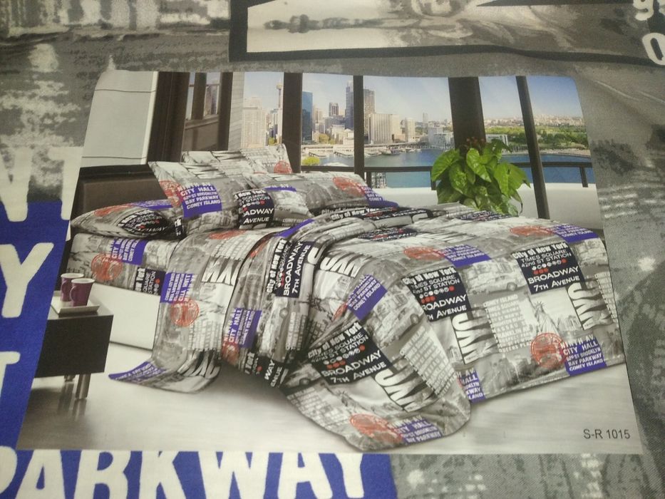 Постельное бельё полуторный