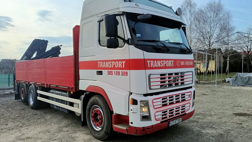 Volvo FH12  Volvo FH 12 z HDS Hiab 200C