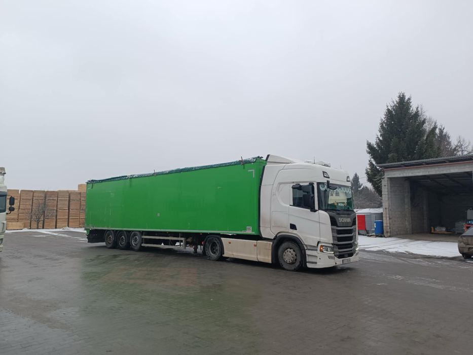 Naczepa ruchoma podłoga