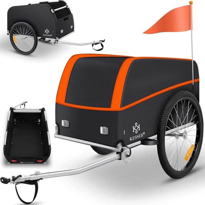 Przyczepka rowerowa transportowa 120L