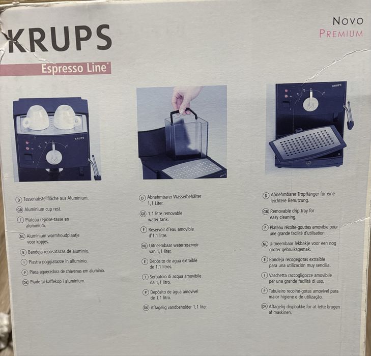 Рожковая кофемашина KRUPS FNC352