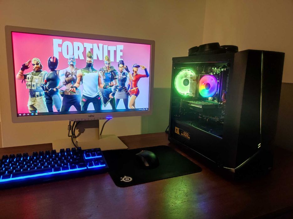 PC Gaming Xeon 1230 V2 • GT 1030 • 16GB DDR3 •240GB SSD + 1TB HDD•ARGB