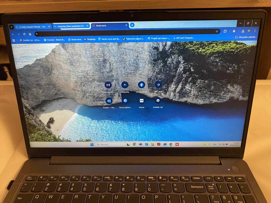 Laptop Lenovo IdeaPad 3 / Ryzen 7 / 8GB RAM / SSD 477GB – Kraków