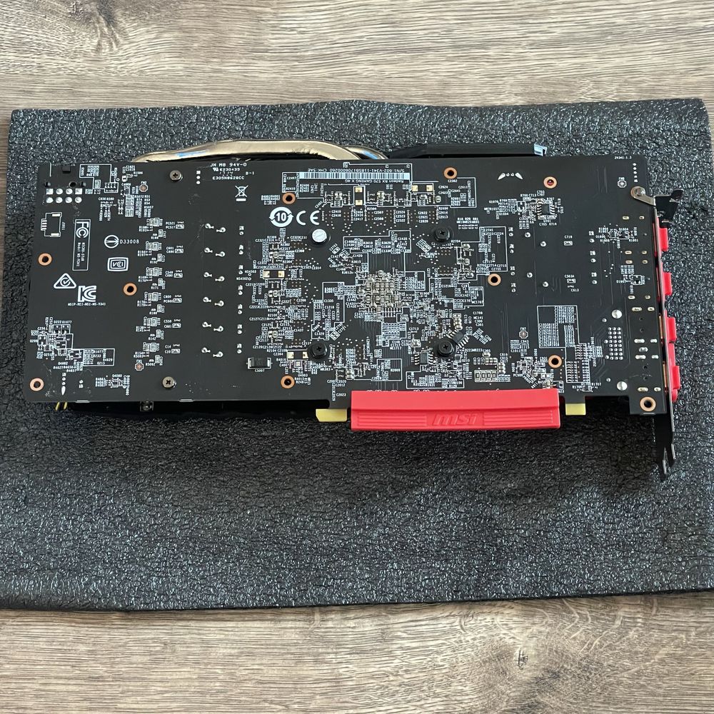 Karta graficzna msi gaming x twin frozen VI radeon RX570 4GB