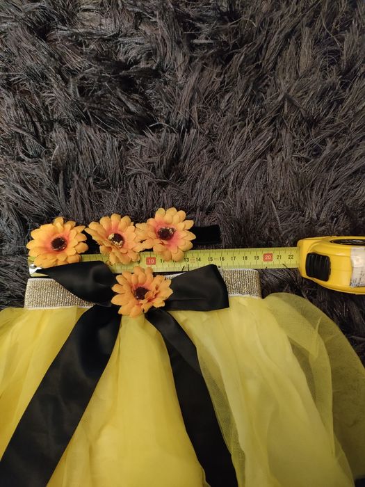 Komplecik spódniczka i opaska 0-18miesiecy