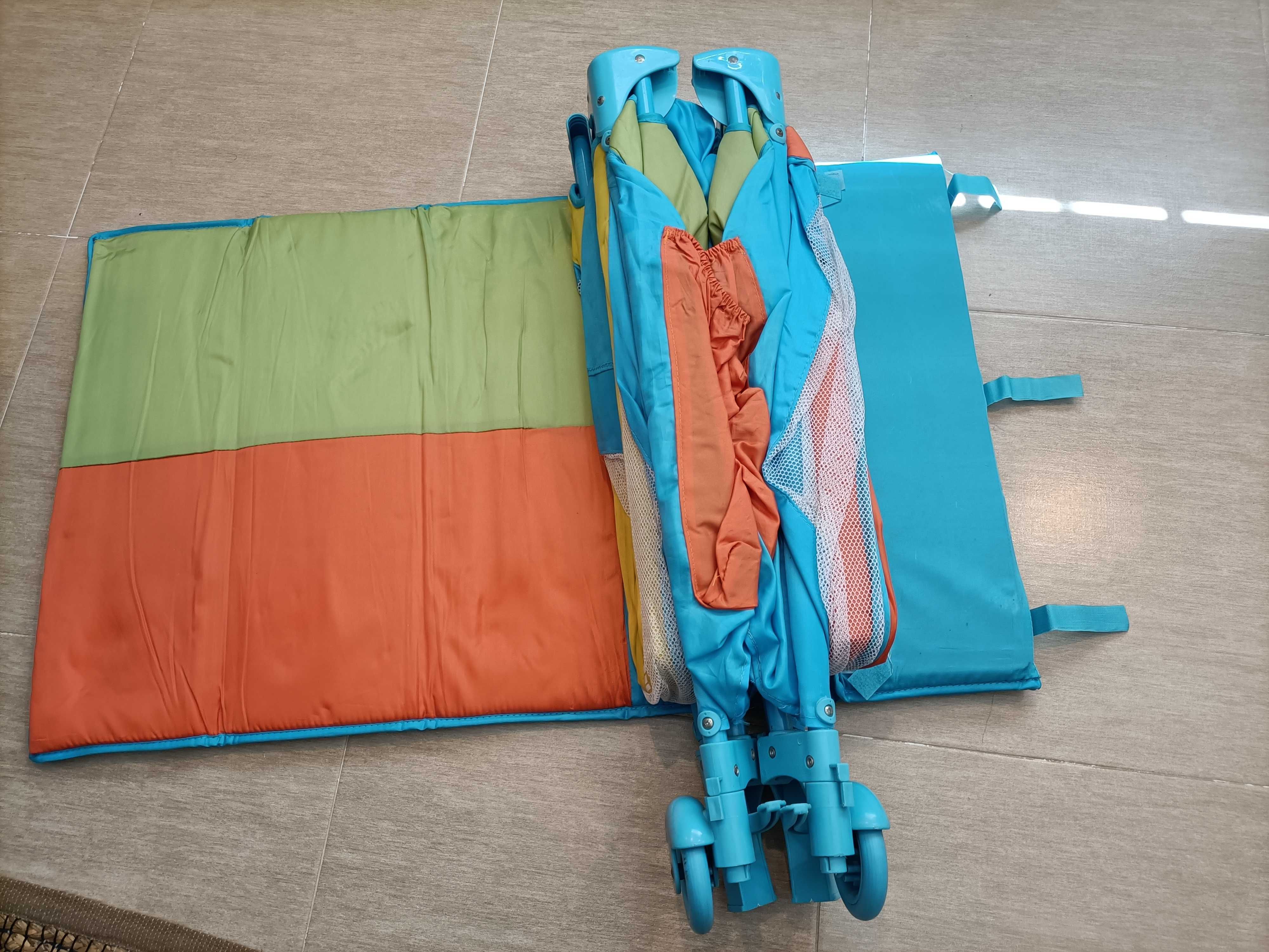 Cama viagem criança