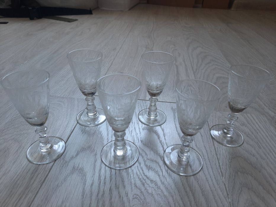Kryształowe kieliszki do wódki/nalewki