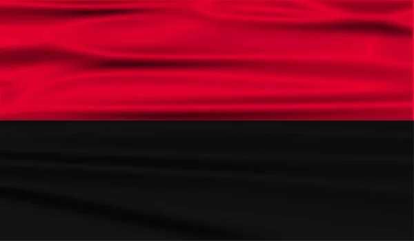 Прапор, флаг, стяг Бандери УПА атлас 90х140см
