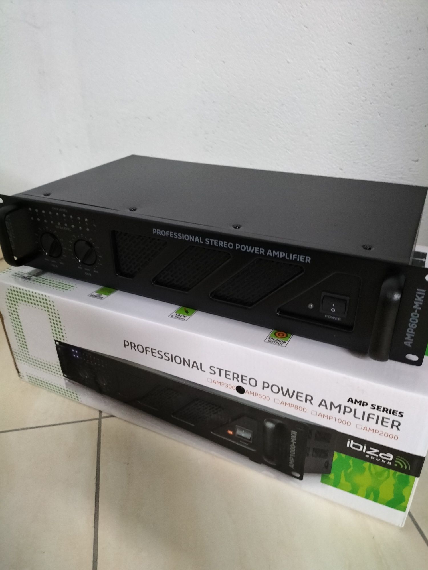Wzmacniacz estradowy Ibiza 600mk2 2x480watt okazja