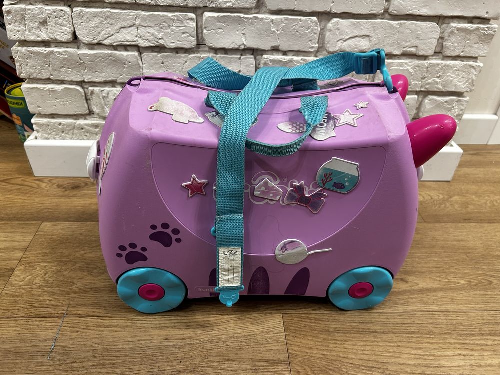 Детский чемоданчик на колесах Trunki Cassie Cat