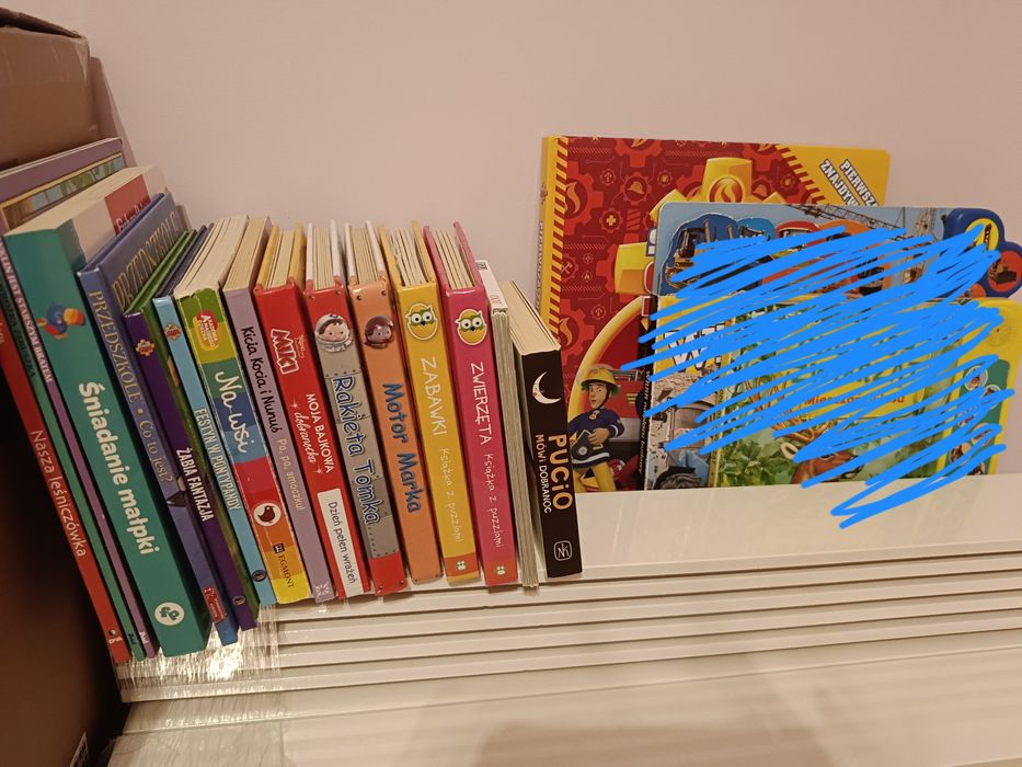 Duży zestaw książeczek dla malucha