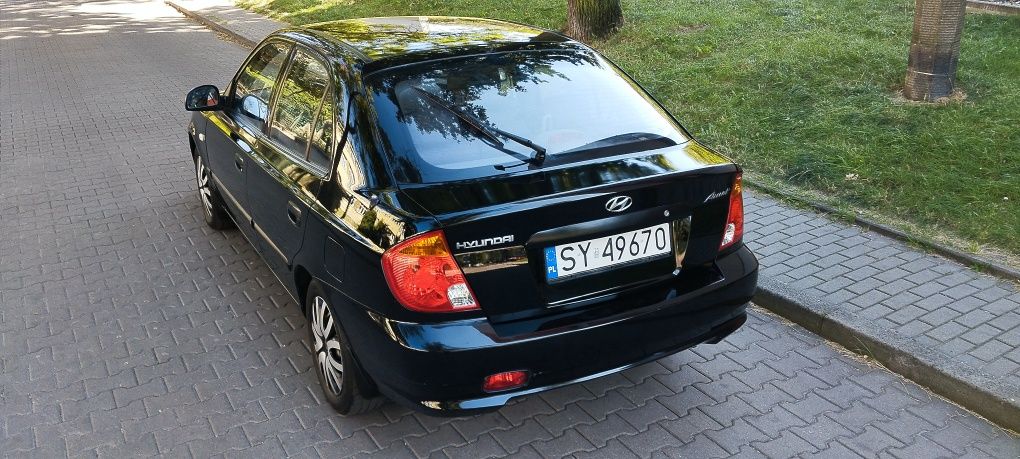 Hyundai Accent 1.5 16V 90 kM 05 r. 114 tys. km. Klima. Stan BDB. Hatch