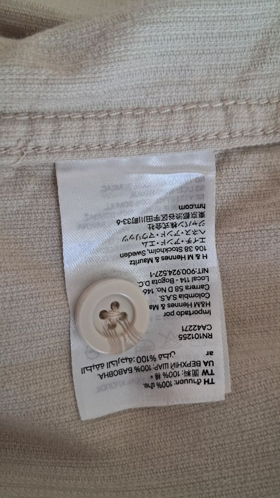 [ОРИГІНАЛ] h&m вельветова куртка сорочка