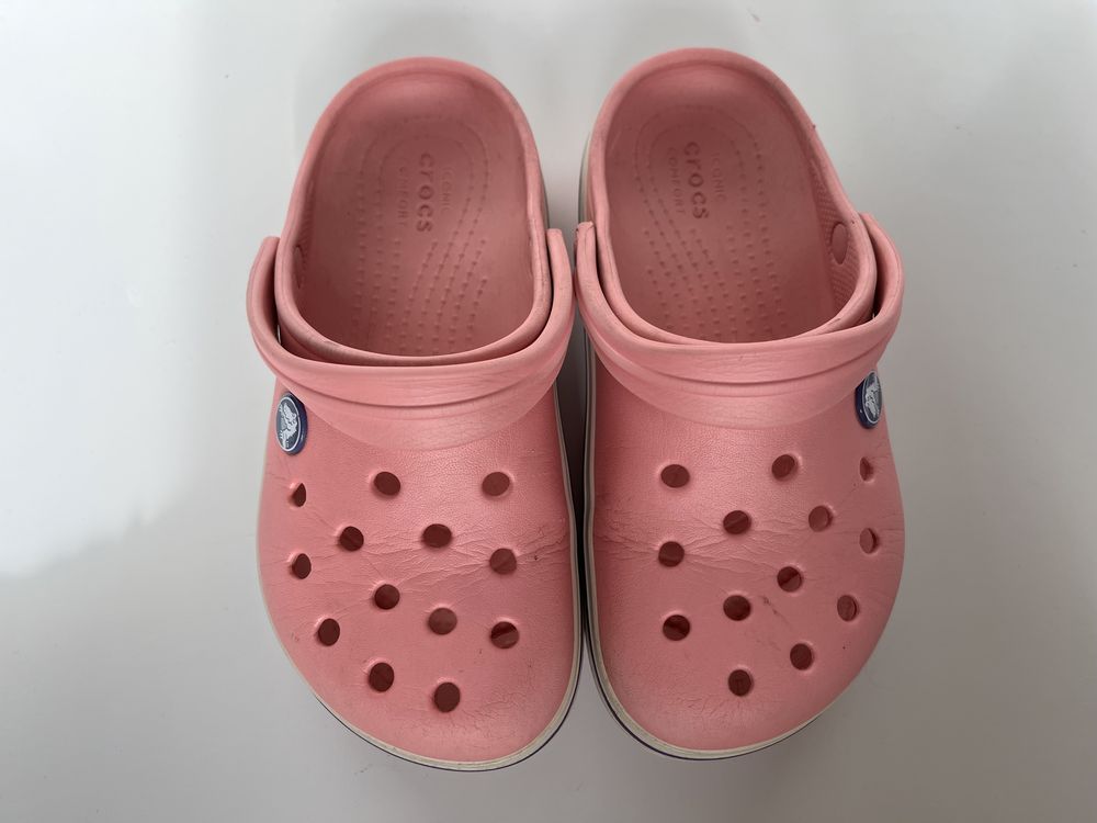 Crocs c13 różowe dziewczynka klapki