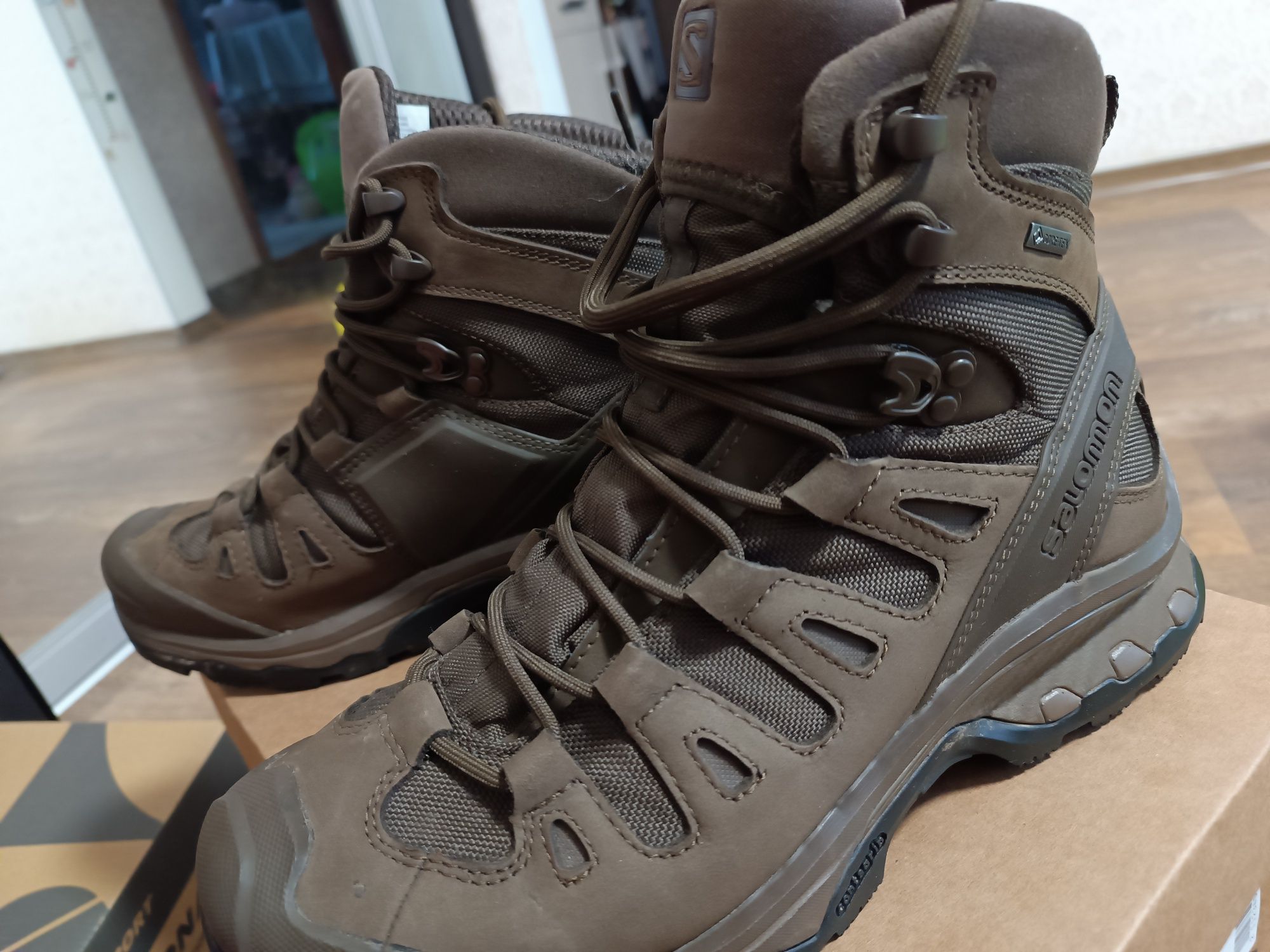 Тактические ботинки Salomon Quest 4D GTX Forces 2 Dark Brown