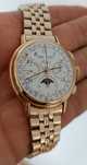 Longines moonphase złoty zegarek 18k wymiana Rolex Datejust