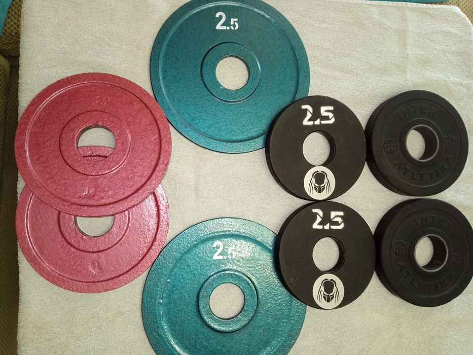 Диск Олімпійський, 50 мм, 1 кг, 1,25 кг, 2,5 кг