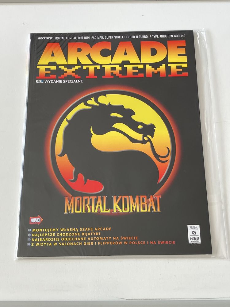Czasopismo ARCADE Extreme MORTAL Kombat
