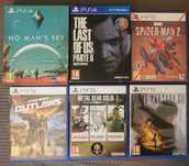 Vários jogos PS4/PS5