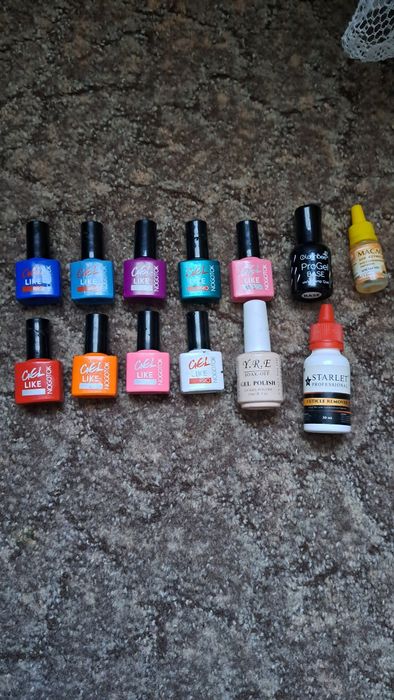 Набір для гель лаку, набір для манікюра