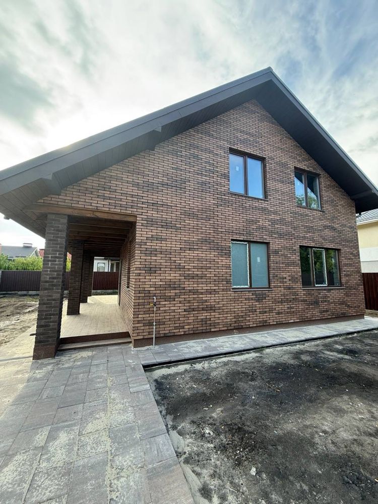 БУДИНОК 150 м2 у Гатному, Газ, 4 кімнати, тераса